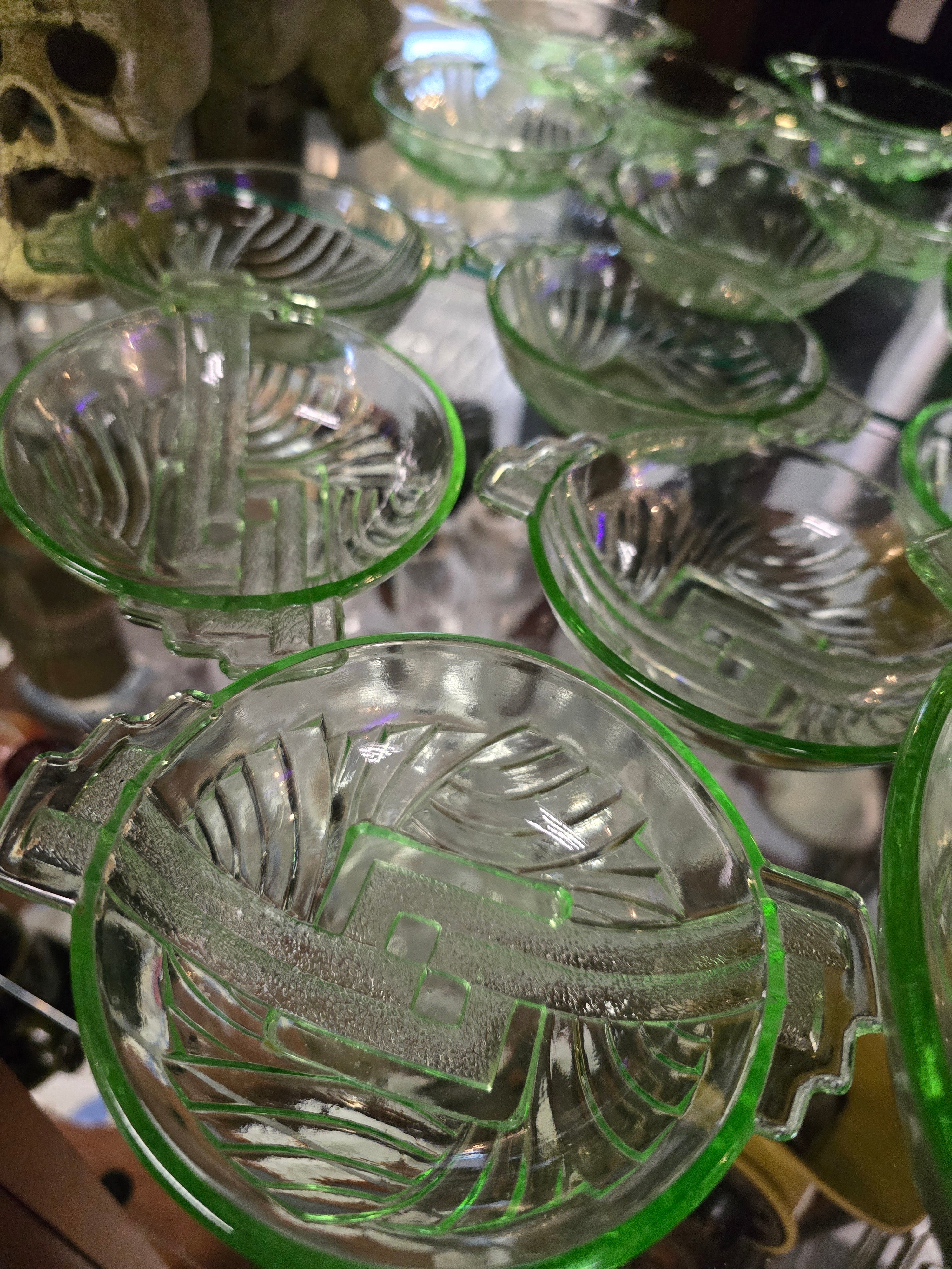 1930's Uranium Glass