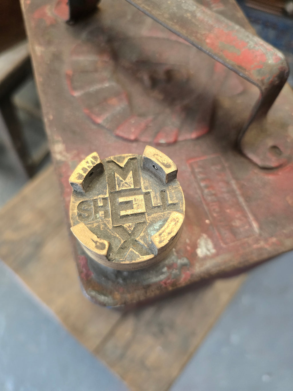 VINTAGE SHELL-MEX MOTOR SPIRIT CAN 1930's