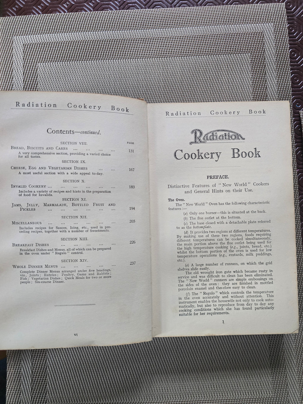 Radiation Cookery Book