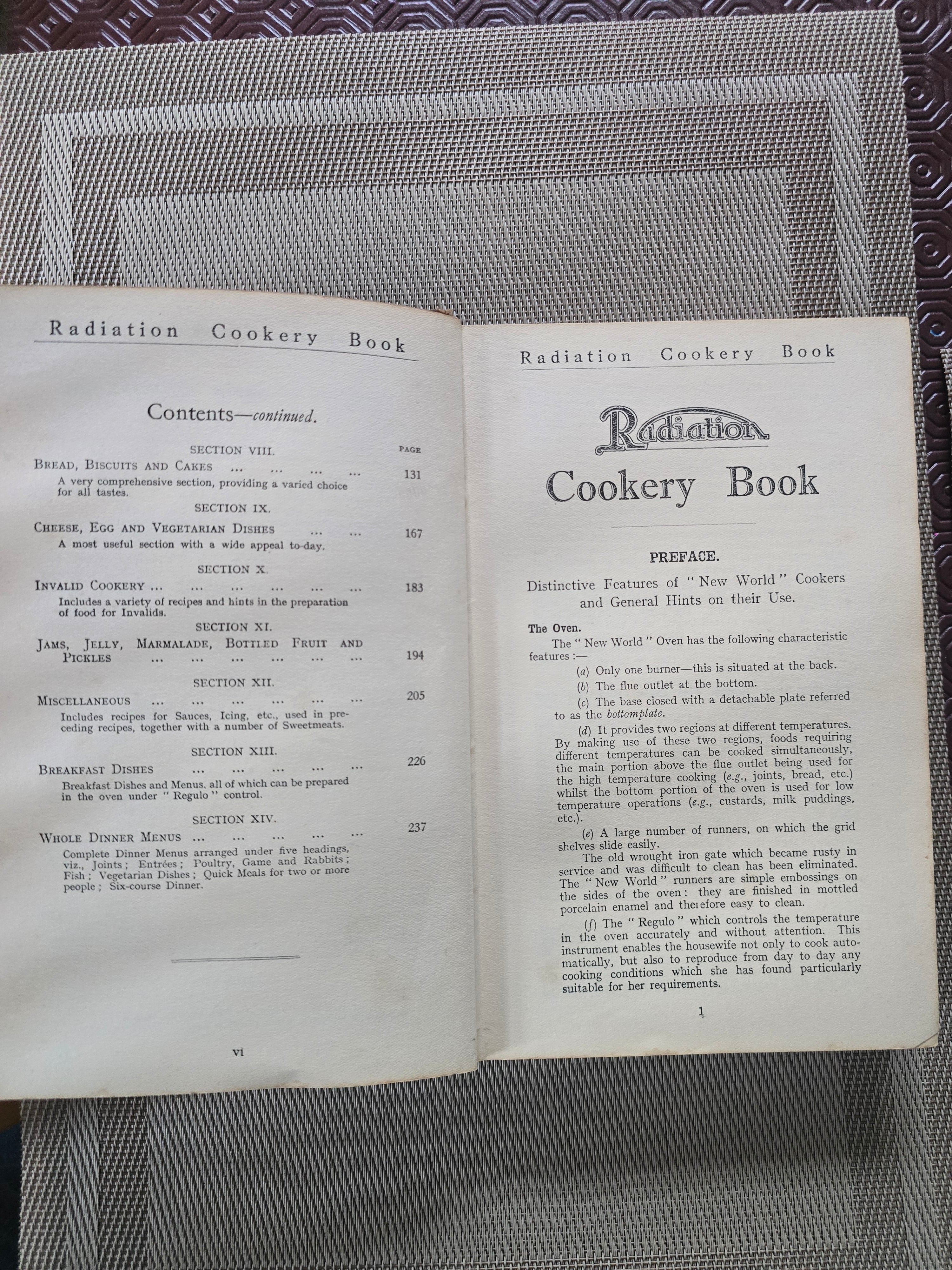 Radiation Cookery Book