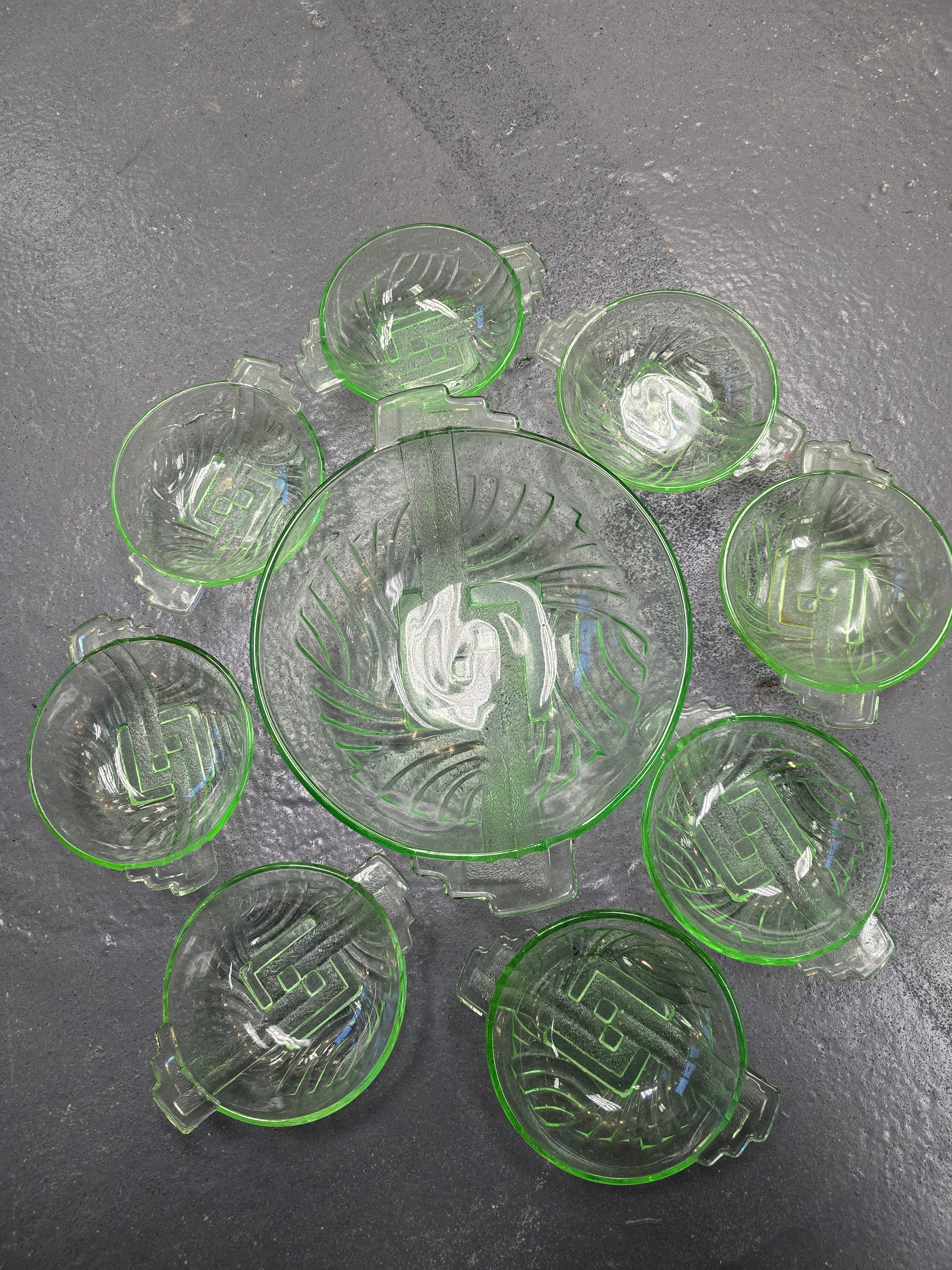 1930's Uranium Glass