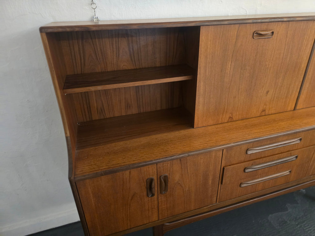 VINTAGE G PLAN FRESCO MID CENTURY TEAK HIGHBOARD