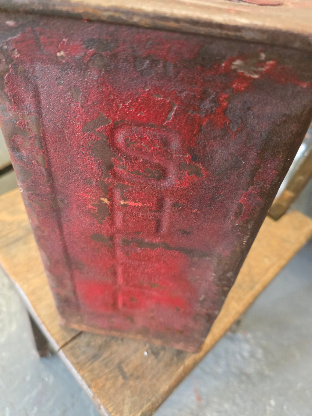 VINTAGE SHELL-MEX MOTOR SPIRIT CAN 1930's