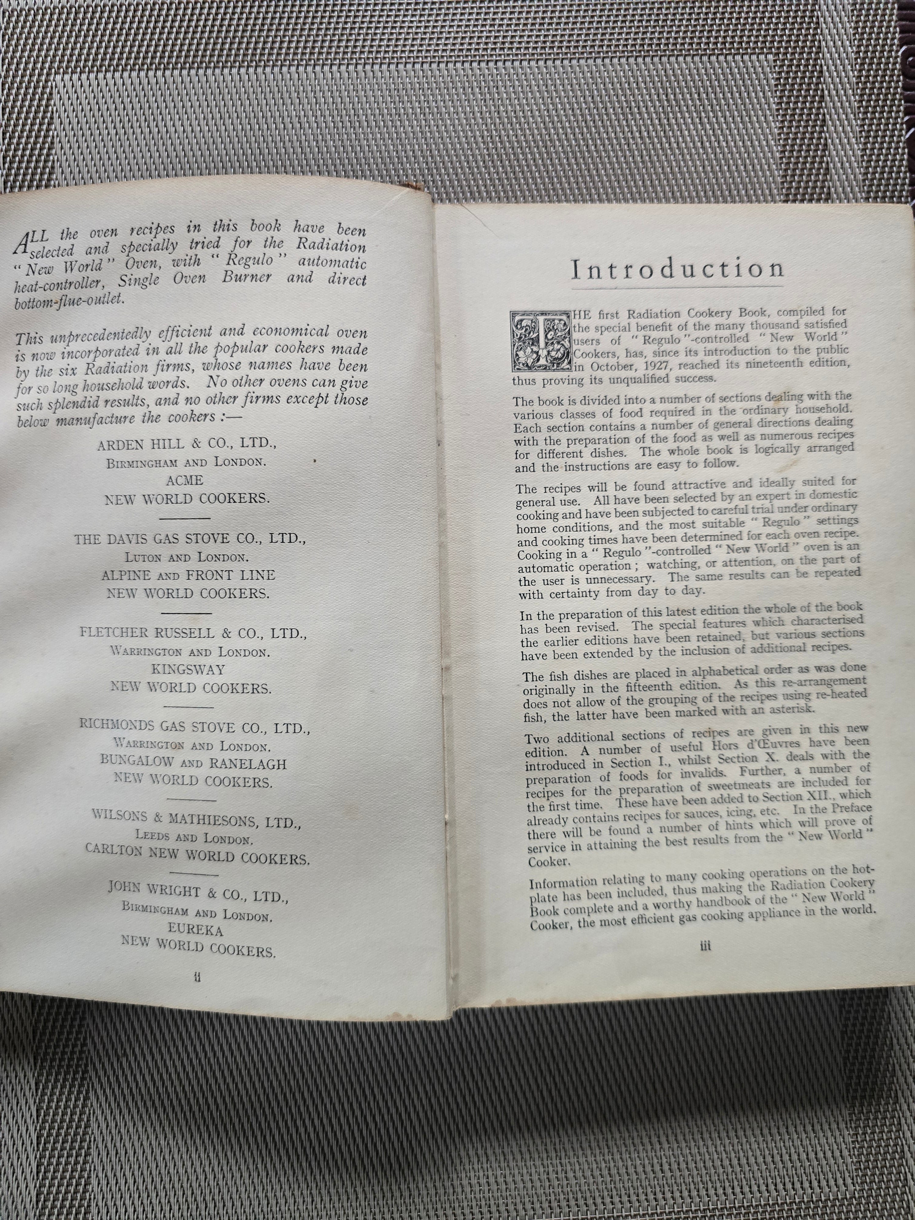 Radiation Cookery Book