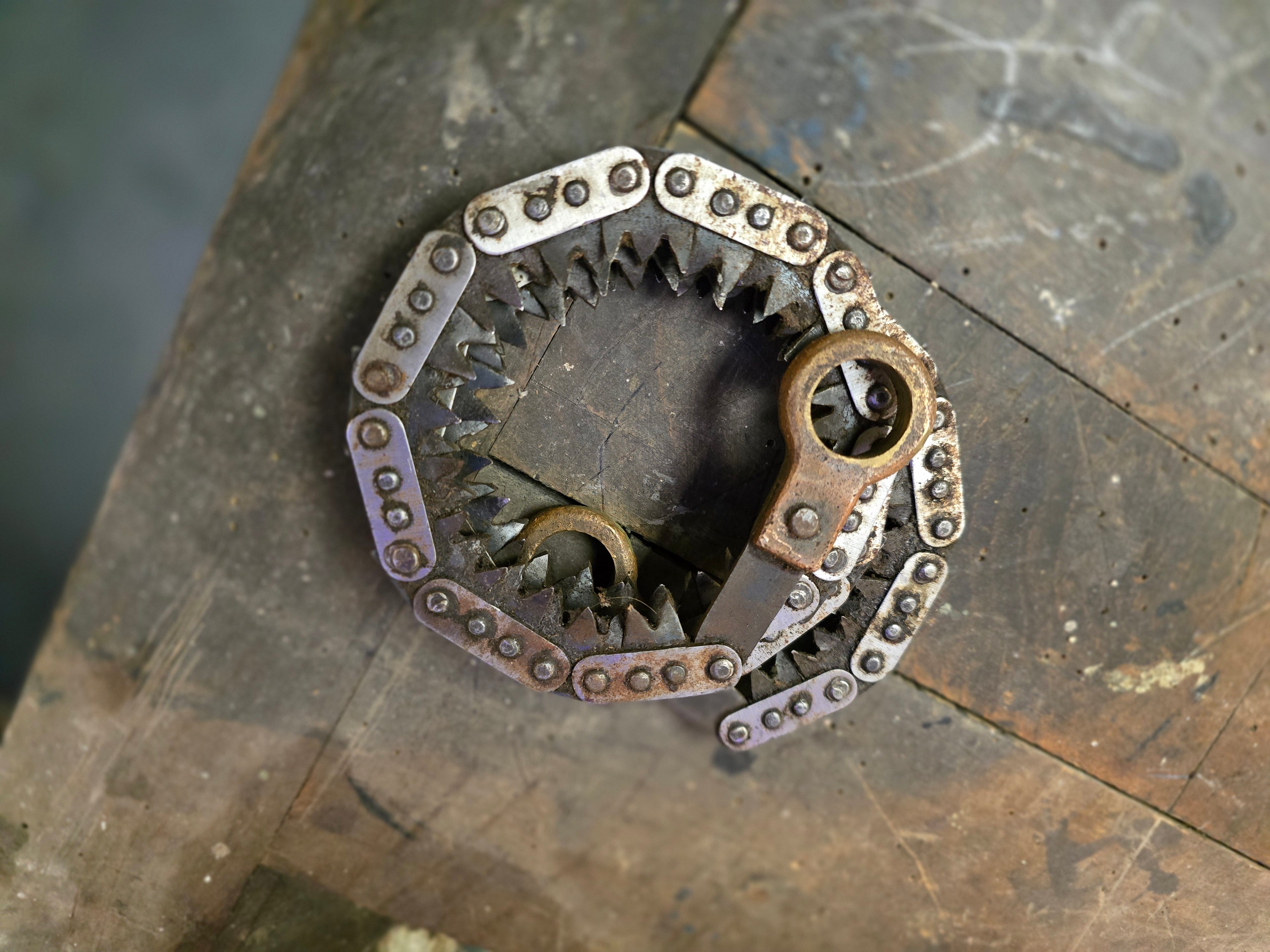 Vintage WW2 Army Hand Chainsaw 1940